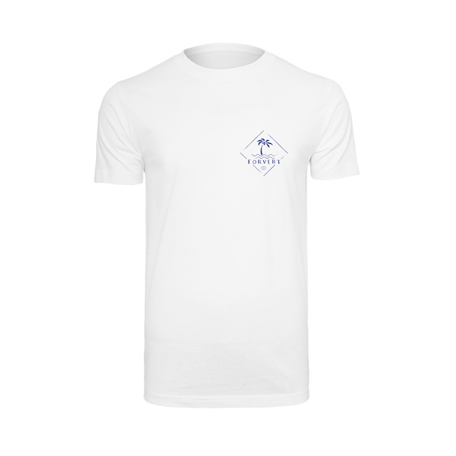T-SHIRT - FORVERT PRINT - WHITE - LOMPOC - BRANDIT