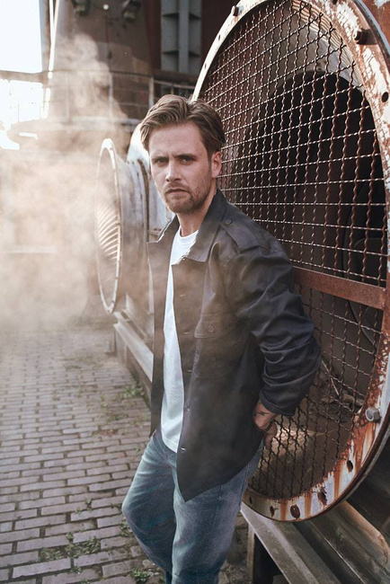 Camasa US cu maneca lunga 1/1, bleumarin - Brandit