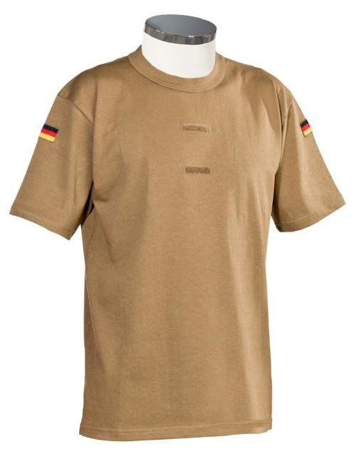 TRICOU GENUINE GERMAN ARMY KHAKI TROPICAL VELCRO STRIPS