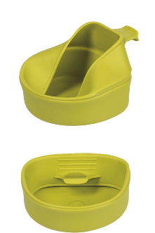 COLLAPSIBLE CUP - FOLD-A-CUP - LIME - 200 ML