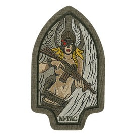 PATCH VALKYRIE (brodat) - CORDURA - VERDE RANGER - M-TAC