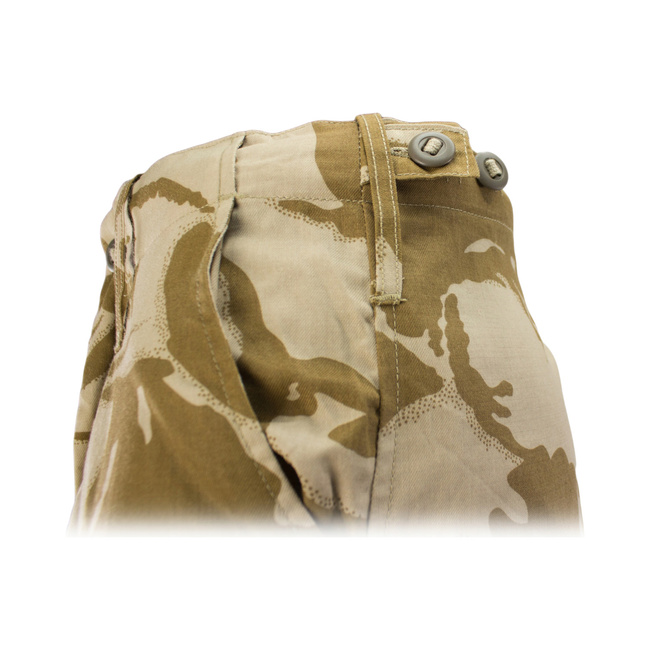 PANTALONI COMBAT - TROPICAL - DPM CAMO DESERT - SURPLUS MILITAR ARMATA BRITANICA - UZATI