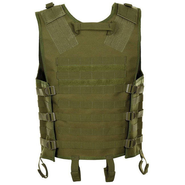 VESTĂ TACTICĂ MODULARĂ - "MOLLE LIGHT" - MFH® - VERDE OD
