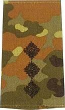 EMBLEMA - GERMAN ARMY FLECKTARN CAMO/BLACK SHOULDER LOOPS ´HAUPTMANN´