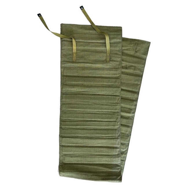 HUSA CU PROTECTII DIN KEVLAR - CURELE DIN TEXTIL - SURPLUS MILITAR ARMATA ROMANA - VERDE OD - IN STARE BUNA