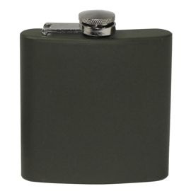 Plosca Flask - 170 ml - Otel inoxidabil - Verde Olive - MFH