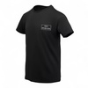 Tricou clasic din bumbac, cu tematica tactica - Toward Enemy - Negru - Helikon-Tex