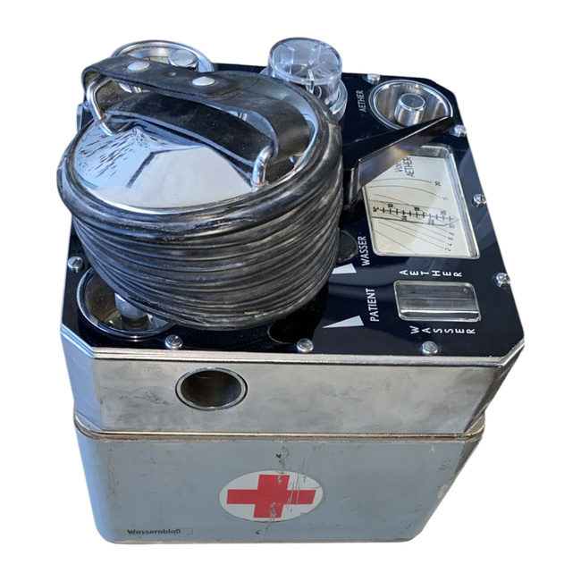 APARAT MEDICAL VINTAGE ÄETHER-LUFT-NARKOSEGERÄT - HAVO TYP N 02  - CA NOU