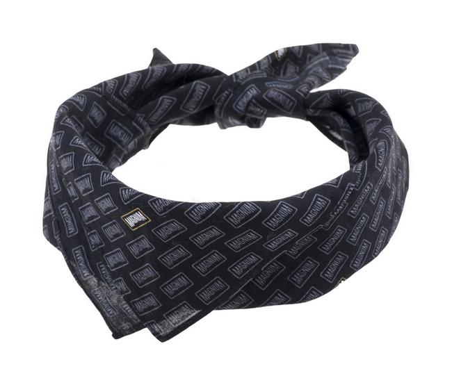 MAGNUM OTARI SCARF - BLACK/MAGNUM PRINT