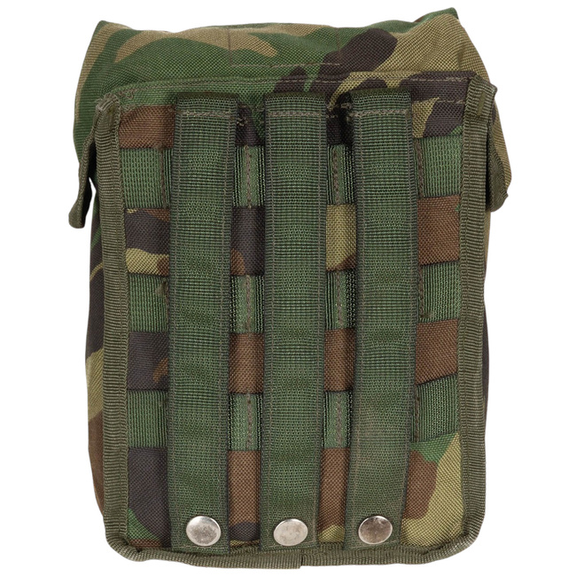 POUCH MULTIFUNCTIONAL - 16 X 22 X 9 CM - MOLLE - MARE - SURPLUS MILITAR ARMATA OLANDEI - FOREST CAMO, NAVY - UZAT