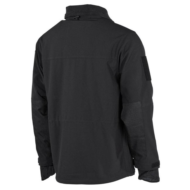 SOFT SHELL JACKET "HIGH DEFENCE" - BLACK