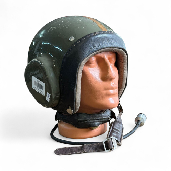 Original Czech Air Force Helmet - Military Surplus - Green - Used