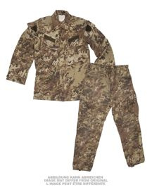 COSTUM ITALIAN VEGETATO ACU SUIT Surplus militar