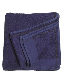 TERRY TOWEL - BLUE/YELLOW - GERMAN MILITARY SURPLUS - USED