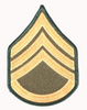 EMBLEMA U.S. ARMY - STAFF SERGEANT PATCH 100 x 75 mm