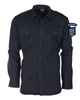 CAMASA RIPSTOP BUMBAC - IJJ - JANDARMERIA -  BLEUMARIN - MIL-TE