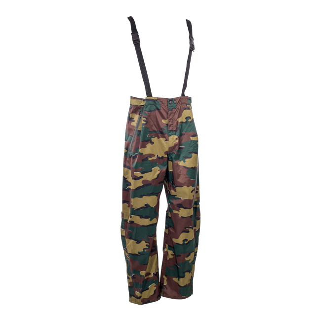 PANTALONI DE PLOAIE - SURPLUS MILITAR DE LA ARMATA BELGIEI - CAMUFLAJ YIGSAW - UZATI