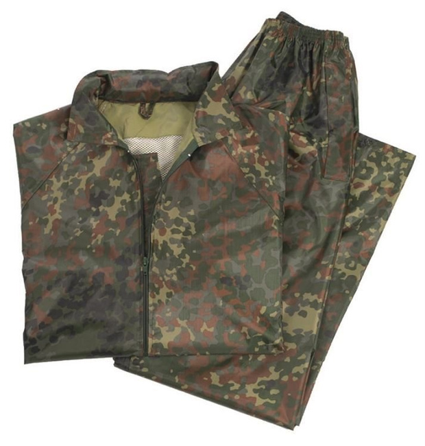 COSTUM IMPERMEABIL - CU GEANTA DE TRANSPORT - Mil-Tec - FLECKTARN