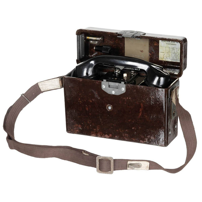 TELEFON  FINLANDEZ - SURPLUS MILITAR - FOLOSIT - STARE EXCELENTĂ