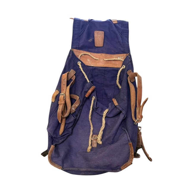 RANITA MILITARA VINTAGE - SECURITATE - SURPLUS RAR ARMATA ROMANA RSR - ALBASTRA - IN STARE BUNA