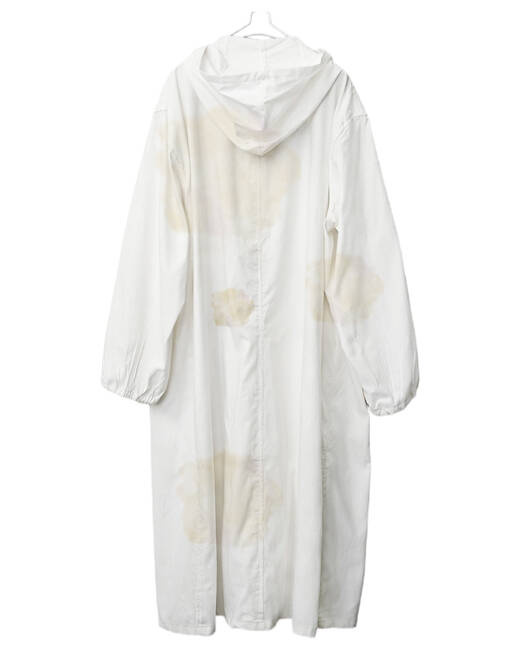 HALAT DE CAMUFLARE - ALB - SURPLUS MILITAR DE LA ARMATA ROMANA - UZAT