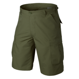 PANTALONI SCURTI BDU - POLIBUMBAC RIPSTOP - Helikon-Tex - VERDE OLIV