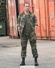 PANTALONI DE TEREN F2 - CAMUFLAJ CCE - SURPLUS MILITAR ARMATA FRANCEZA - UZATI