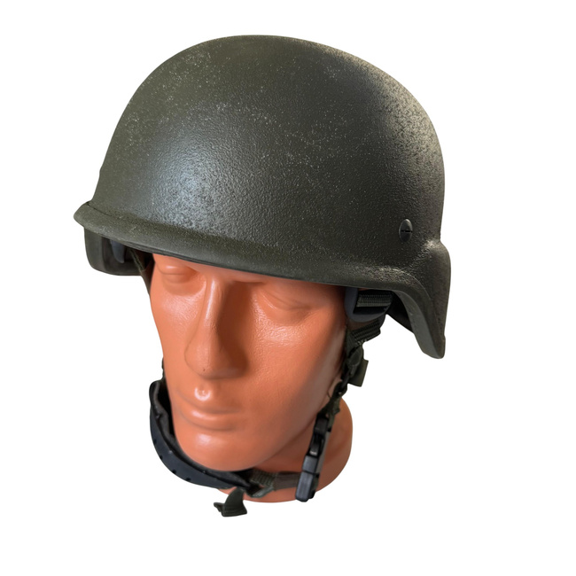 Casca de protectie balistica din Kevlar - Surplus Militar Fortele Armate Romane - Verde OD - Ca noua