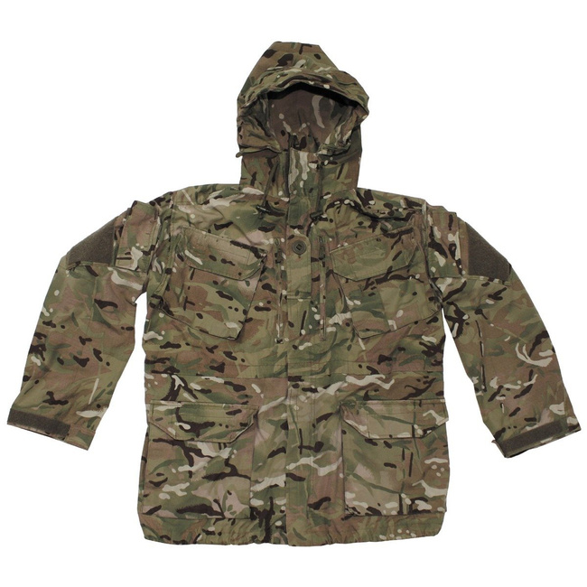 GB JACKET "SMOCK" - WINDPROOF - MTP CAMO - USED