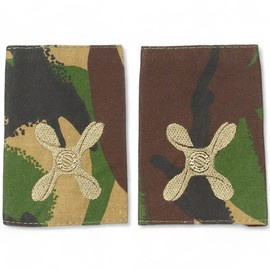 PERECHE EPOLETI - TECHNICIAN JUNIOR - SURPLUS MILITAR ARMATA BRITANICA - DPM CAMO - CA NOI