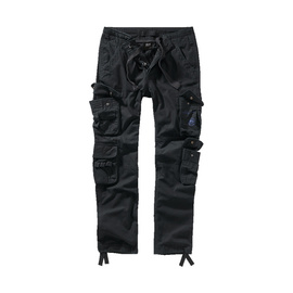 Pantaloni Cargo Pure Slim Fit pentru barbati - Negri - Brandit 