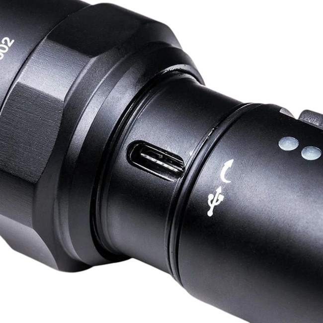 Lanterna tactica puternica P80 Nextorch - Neagra