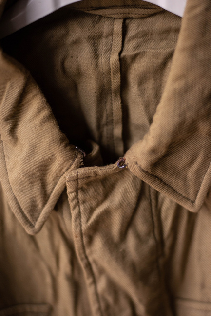 FIELD SHIRT - PATRIOTIC GUARDS - MILITARY SURPLUS ROMANIAN ARMY - BEIGE