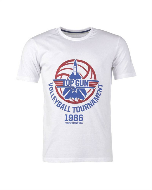 TRICOU - "TOP GUN" - MIL-TEC®  - ALB
