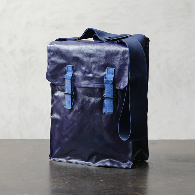 Shoulder BAG FOR GAS MASK (MCG) - BLUE - MILITARY SURPLUS ROMANIAN ARMY