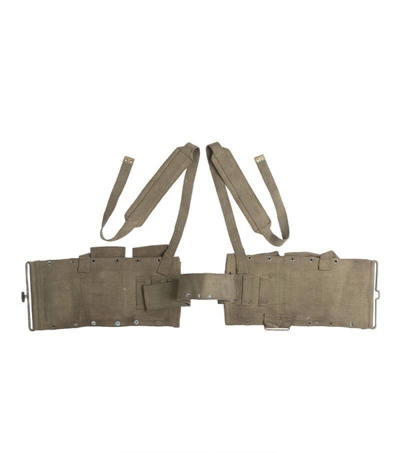 CENTURĂ TACTICĂ BELIGIANĂ - OD - SURPLUS MILITAR - UTILIZAT