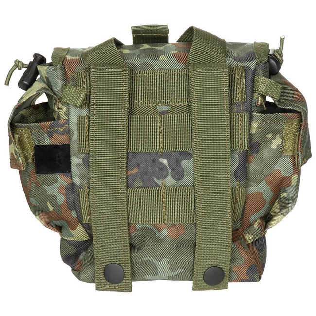 Drinking Bottle Bag "Molle", BW camo