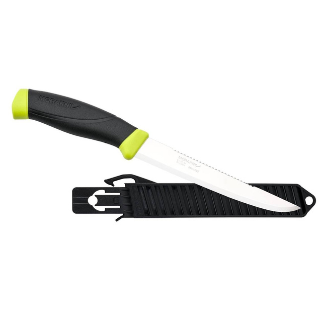 CUTIT DE PESCUIT - COMFORT SCALER 150 - MORAKNIV - NEGRU/LIME