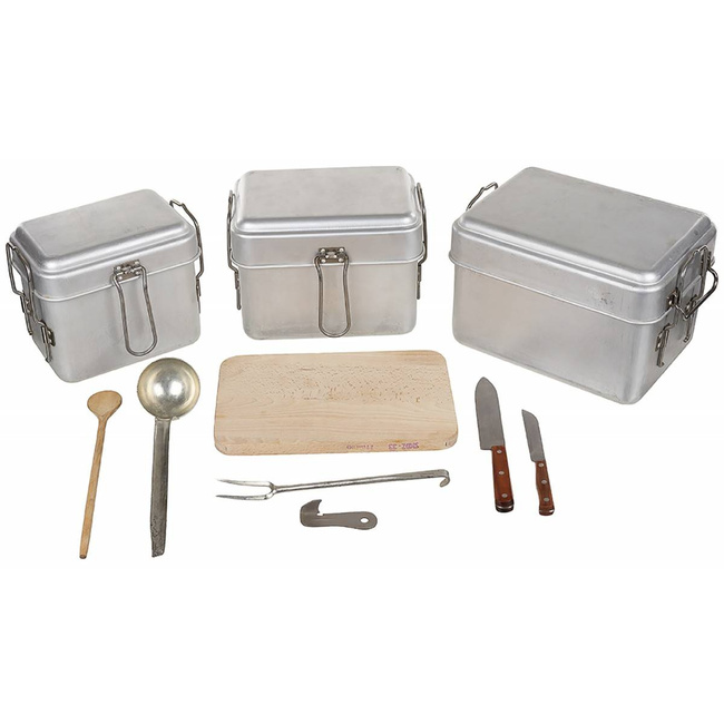 SET BUCĂTĂRIE DE TEREN V54 - SURPLUS MILITAR ARMATA CEHOSLOVACĂ - UZAT