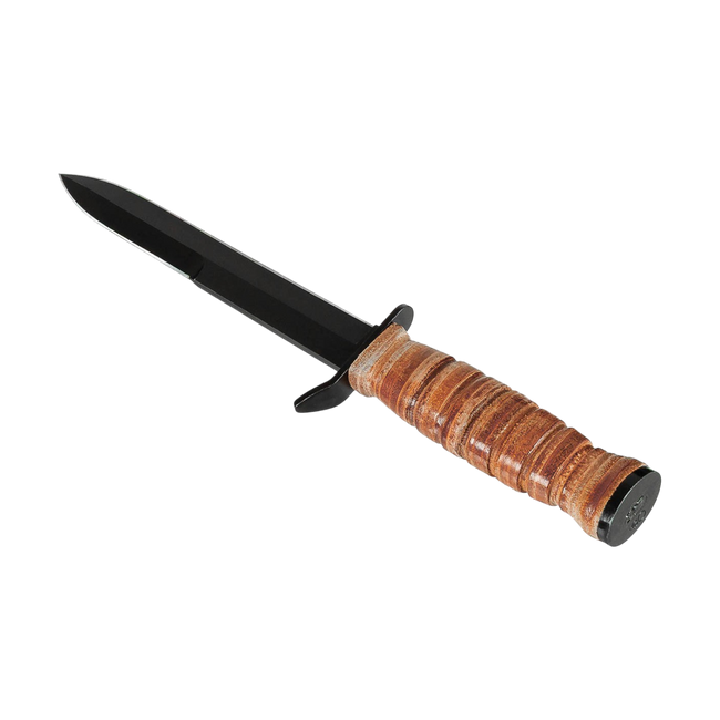 Cutit de lupta US M3 Trench Knife - Maner din piele + teaca M6
