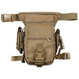 HIP BAG - WITH LEG AND BELT FIXING - SECURITY - MFH - COYOTE TAN
