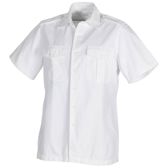 CAMASA CU MANECA SCURTA - SURPLUS MILITAR ARMATA OLANDEI NL - ALBA - UZATA