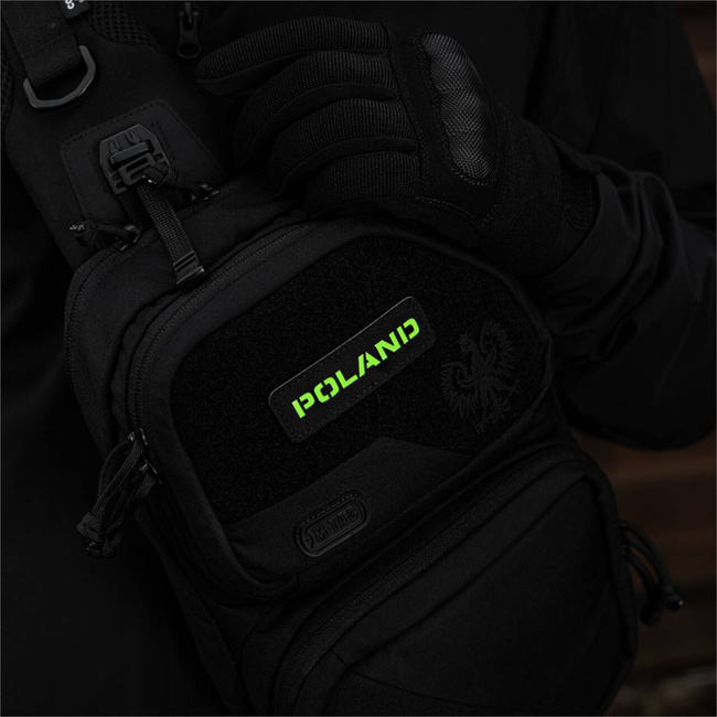 PATCH POLONIA - 25 x 80 mm - LASER CUT - ROSU/GID - M-TAC