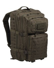 US ASSAULT BACKPACK - LASER CUT - 36 L - OD