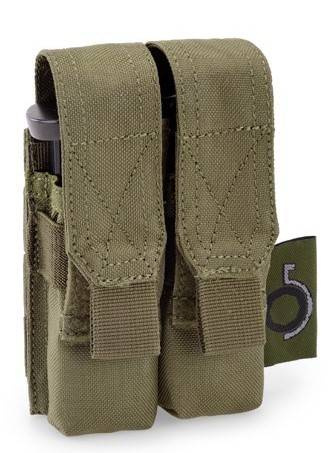 DOUBLE PISTOL POUCH - Outac® - OD (Olive Drab)
