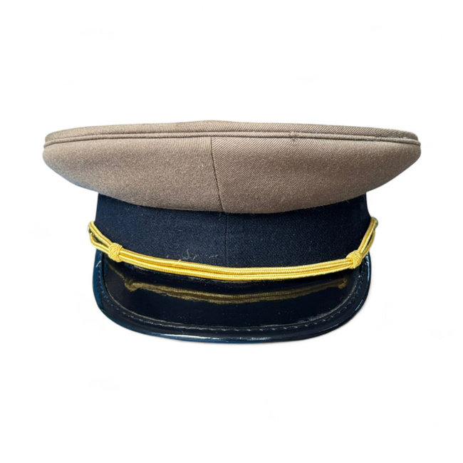 CASCHETA MILITARA RSR - SUBOFITERI VANATORI DE MUNTE - SURPLUS MILITAR ARMATA ROMANA - KAKI - IN STARE BUNA