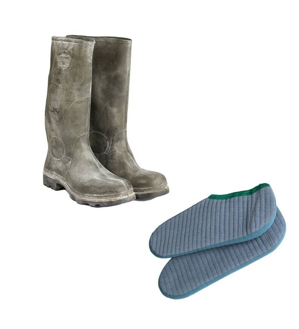 ECHIPAMENT ABC ZODIAC DE PROTECTIE DIN CAUCIUC CU CIZME CAPTUSITE - 4 PIESE - CA NOU