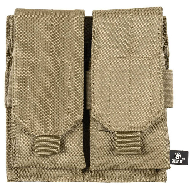 Port incarcator cu 2 compartimente, "MOLLE" - coyote tan - MFH