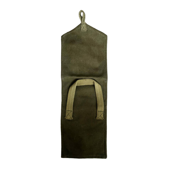 BUZUNAR TEXTIL - VERDE OLIV - SURPLUS MILITAR ARMATA ROMANA - IN STARE BUNA