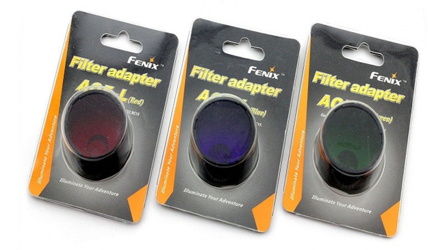 Filtru adaptor - Fenix® - AOF-L - 40 mm -  Roșu